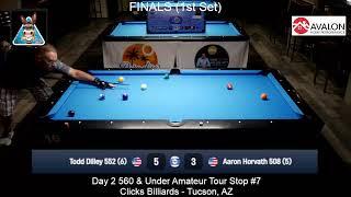 Day 2 560 & Under Amateur Tour Stop #7 @ Clicks Billiards - Tucson, AZ