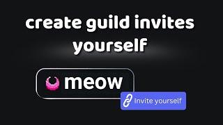 Create Invites to Any Discord Guild You Want Yourself