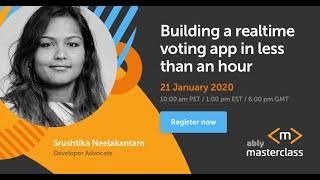 [Masterclass Recording] Building a realtime voting app in less than an hour