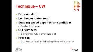 CTU - Segment 2 - Tips on Being a Better Single Operator