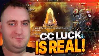 CC LUCK IS REAL & HERE IS YOUR PROOF! | Raid: Shadow Legends |