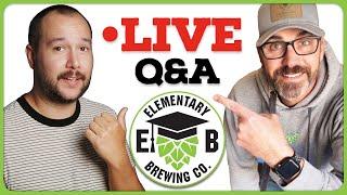 Class is in Session! Live Q&A with @ElementaryBrewingCo