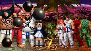 Chang TEAM VS Kim TEAM / KOF2002