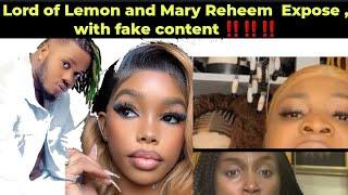 Expose ‼️ How Nigeria Content Creator do FAKE CONTENT  lord of lemon Mary Reheem exposed