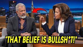 Oprah Questioned Mel Gibson’s Faith on National TV — His Response Shattered the Room...
