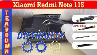 Xiaomi Redmi Note 11s 2201117SG  Teardown Take apart Tutorial