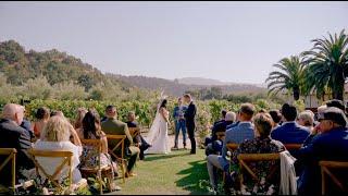 Andrea and Kamron's Wedding Short Film | Carmel Valley, CA