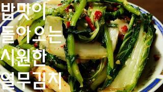 How to make delicious Yeolmueogali Kimchi