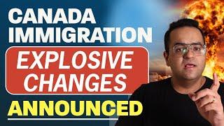 Major Changes in Study Permits, SOWP, Open Work Permit, PGWP, Refugee! #canada #canadaimmigration