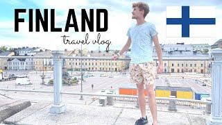 My last country in Europe!! Exploring Helsinki, Finland  (Ferry from Tallinn, Estonia to Finland)