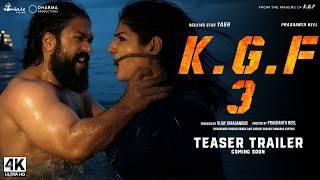 K.G.F: Chapter 3 - Hindi Trailer | Rocking Star Yash, Raveena Tandon, Prabhas,Prashanth Neel | 2025