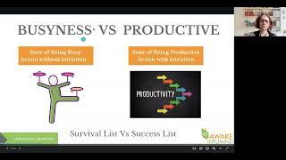 Rethink Your To Do List: Busyness vs. Productivity