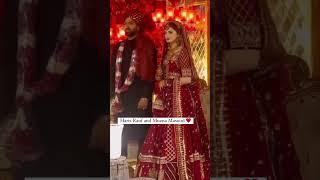 Haris Rauf and Muzna wedding video