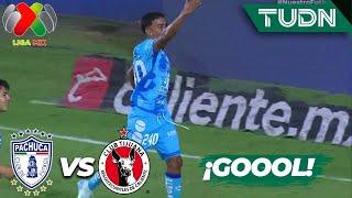 ¡DEBÚT SOÑADO! Sigala marca en su primer juego | Pachuca 4-1 Tijuana | Liga Mx - CL2025 J12 | TUDN