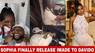 Reactions as Sophia Momodu finally gave Davido his daughter Imade Adeleke after denying him access