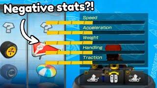 What Happens When You Set ALL Your Stats to NEGATIVE in Mario Kart 8 Deluxe?