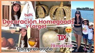 DECORACIÓN OTOÑO HOMEGOODS Y TARGET | MIS COMPRAS DE DECORACIÓN OTOÑO | VEAN LO QUE HICIMOS | VLOG