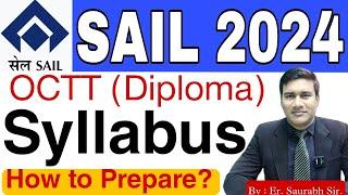 SAIL RECRUITMENT SYLLABUS 2024 || How to Prepare? || #SAIL_OCTT_SYLLABUS || #sk_tutorial #SAIL_SYLLA