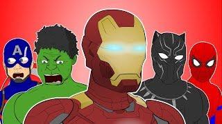  AVENGERS ANIMATED SONGS - Music Video Compilation