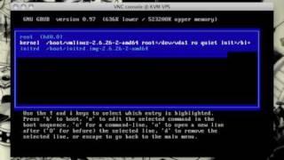 KVM VPS: How to reset root password?