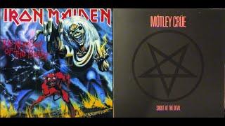 Iron Maiden - The Number Of The Beast Vs Motley Crue - Shout At The Devil (For Joseph Manella)