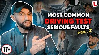 Avoid These DRIVING TEST Serious Faults: Volume 2