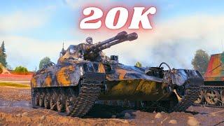 World of Tanks Vz. 71 Tesak - 20K Spot Damage & Tesak 15K s+d