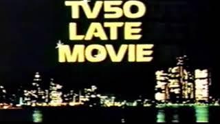 WKBD Detroit: November 3, 1981 - TV50 Late Movie Opening