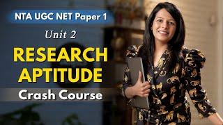 Research Aptitude: Crash Course | UGC NET Paper 1 | Complete Revision