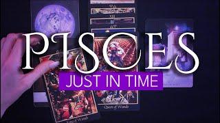 PISCES TAROT READING | “A SUDDEN POSITIVE SHIFT! YOU WON’T SEE THIS COMING!” JUST IN TIME