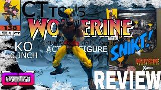 cXc CT Toys KO 138 WOLVERINE X-Men Brown Comic Version Action Figure Review