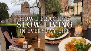 How I Practice Slow Living in Simple, Everyday Life | What I got for Christmas? Countryside Vlog UK