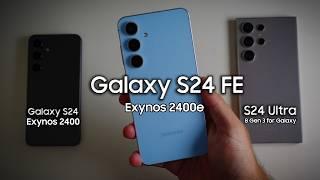 Galaxy S24 FE vs S24 Ultra vs S24 - Superior Exynos?