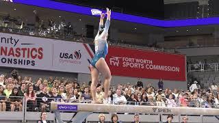 Leanne Wong  - Balance Beam  - 2024 Xfinity U.S. Championships  - Senior Women Session 2 Day 1