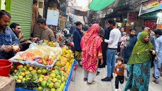 The Beautiful Lahore Pakistan 4K-Walking Tour Of Mori Gate To Lohari Gate || Lively Downtown Lahore