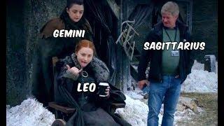 Game of Thrones as Zodiac Signs