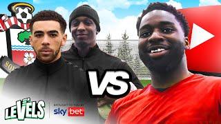 2 Pro Footballers vs 1 YouTuber | SOUTHAMPTON vs PK HUMBLE