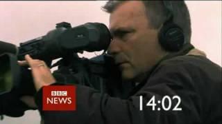 BBC NEWS CHANNEL, top of the hour titles and countdown