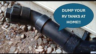 How to install a new RV Dump Station and Connect it to Your Home's ABS Sewer Line