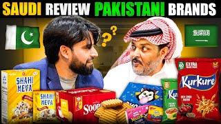 SAUDI REVIEWS PAKISTANI FAMOUS FOOD BRANDS & HE WAS......