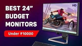 Best Monitors Under ₹10000  Budget All-Rounder 24" inch Monitor for Coding & Editing Under 10000 Rs