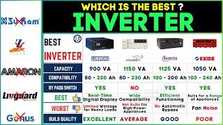  Best Inverter for Home 2024: Luminous vs Microtek vs V-Guard vs Exide - Top Brands Compared!