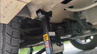 All 4 Jack Points on a Dodge Grand Caravan (2011-2019)