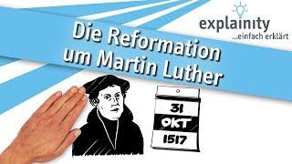 The Reformation led by Martin Luther explained (explainity® explanatory video)