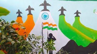 government school wall painting || school wall painting ideas || bala painting