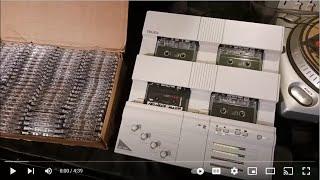 Cassette Tape Duplication With Telex Acc-4000 Producing Loud Clear Copies