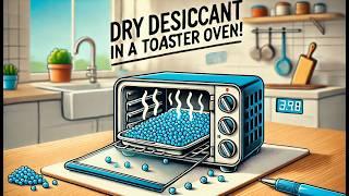 "No More Moisture Problems! Toaster Oven Hack for Reusable Desiccant Beads" 3d Printer, Home,Work,RV