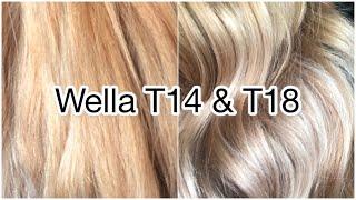 WELLA TONER T14 & T18 | TONING MY HAIR