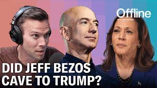 Why Jeff Bezos & Other Billionaire Owners Killed Newspaper Endorsements For Kamala Harris