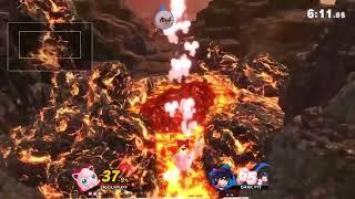 [SSBU] the sizzle drizzle (jigglypuff combo)